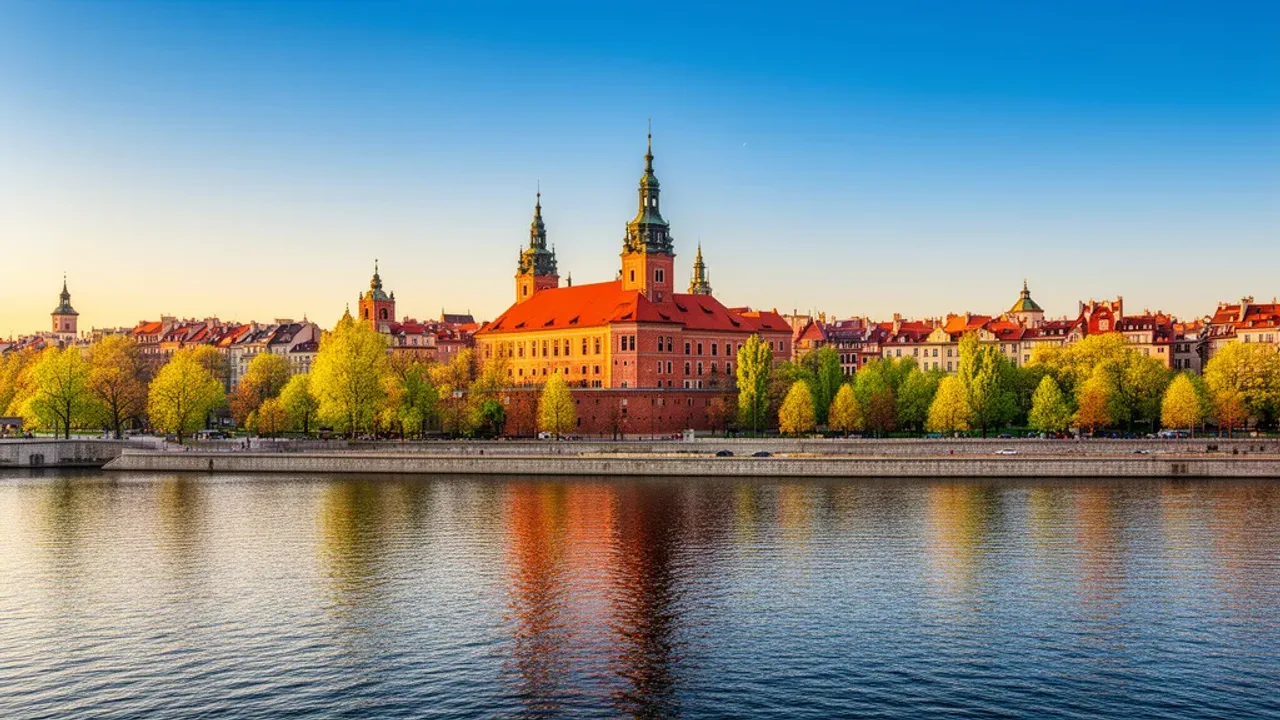 Co na weekend w Warszawie: kalendarz wydarzeń (sobota-niedziela) Widok na Zamek Królewski i Stare Miasto w Warszawie jako inspiracja na co na weekend w Warszawie.