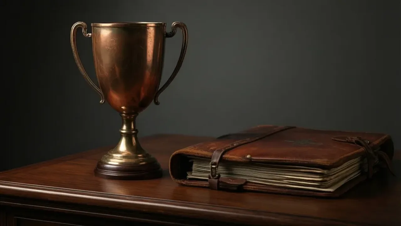Galli, Giovanni, galla i galli strings: Historia i fakty 2026 Pamiątkowe trofeum z brązu oraz archiwalne dokumenty sportowe związane z historią Galli.