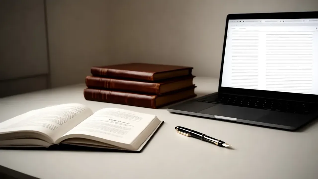 Jak napisać bibliografię pracy dyplomowej: poradnik naukowy 2026 Otwarta praca dyplomowa z uporządkowanym wykazem źródeł, ilustrująca jak napisać bibliografię zgodnie z normami akademickimi.