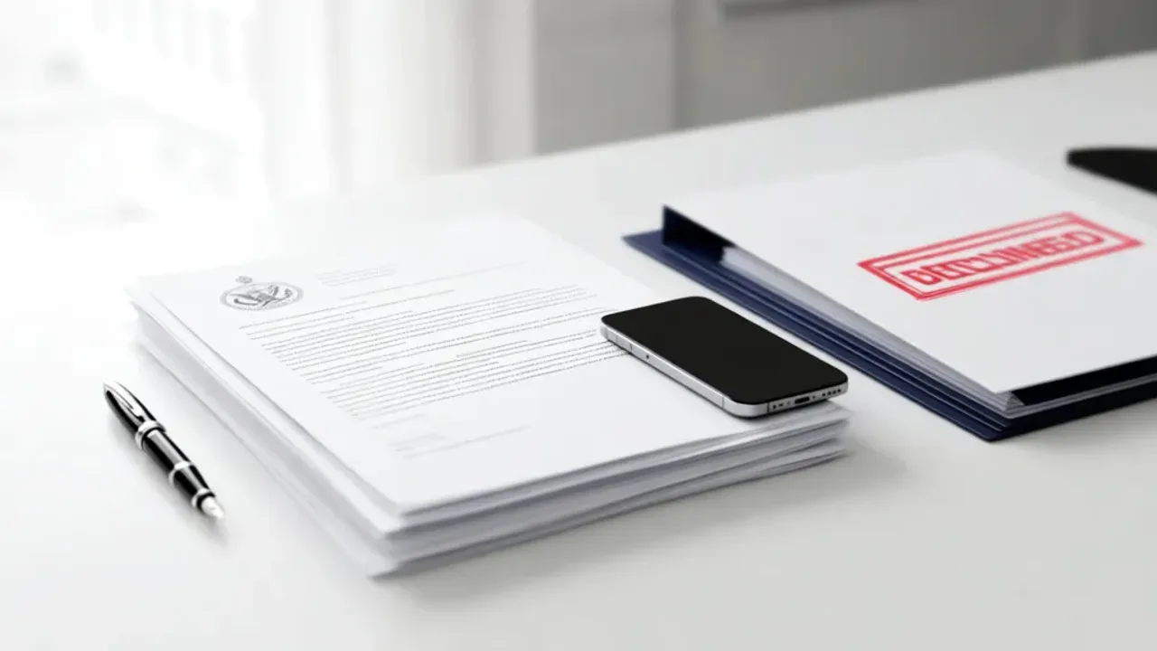 Jak napisać odmowę przyjęcia mieszkania komunalnego bez skreślenia z listy Formalne oświadczenie na biurku wyjaśniające jak napisać odmowę przyjęcia mieszkania komunalnego.
